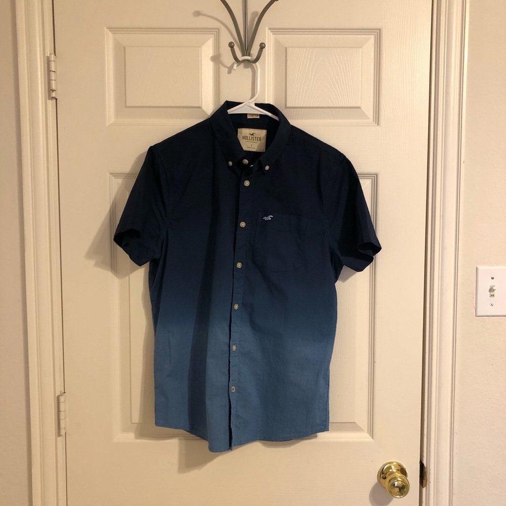 Hollister short sleeves dying style shirt